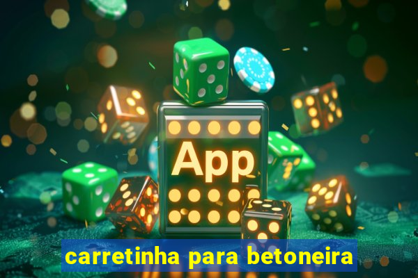 carretinha para betoneira